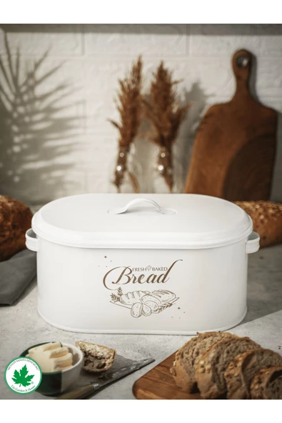 Metal Kapaklı Ekmeklik (Bread Baskılı) - Resim 10