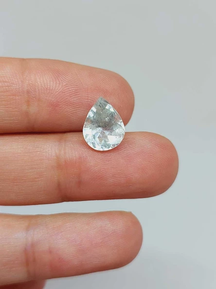 Topaz Taşı Damla Kesim (Ortalama 2.5 karat) (55590) ürün görseli 1