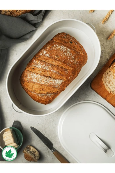 Metal Kapaklı Ekmeklik (Bread Baskılı) - Resim 9