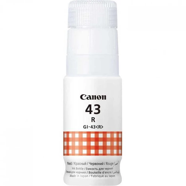Canon GI-43 R EMB Red Mürekkep Kartuş ürün görseli 1