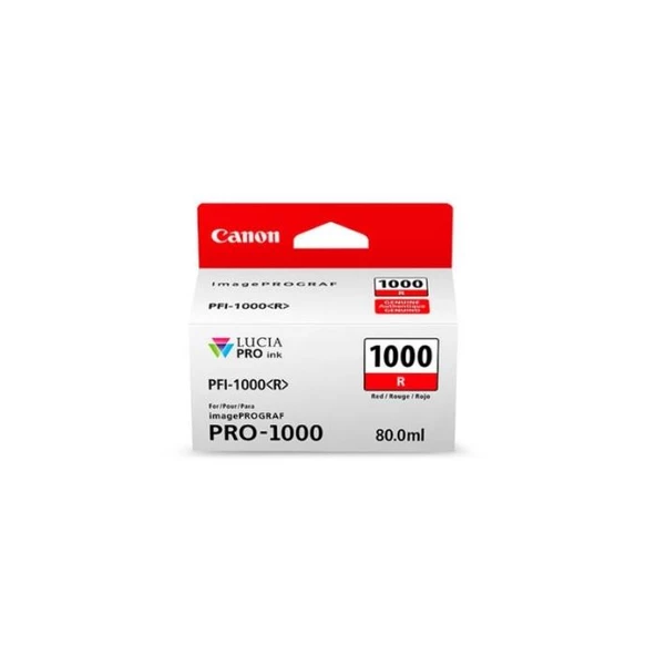Canon PFI-1000R Red Mürekkep Kartuş ürün görseli 1