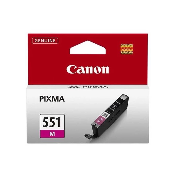 Canon CLI-551M Kırmızı Mürekkep Kartuş ürün görseli 1