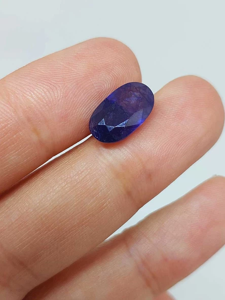 Safir Taşı Oval Kesim (Ortalama 4.95 karat) (55624) ürün görseli 1