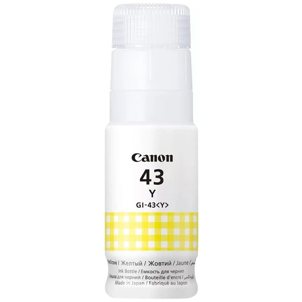 Canon GI-43 Y EMB Yellow Mürekkep Kartuş ürün görseli 1