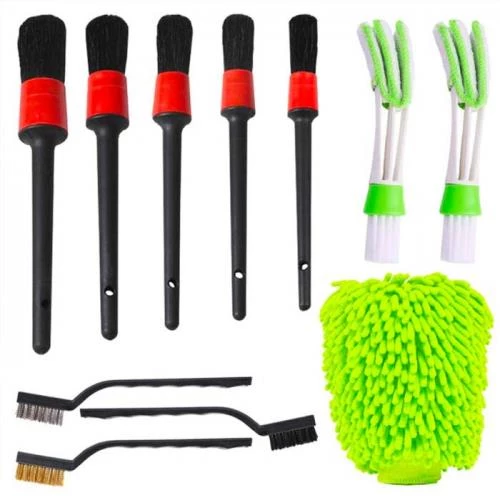Zhltools 11 Parça Araç Detaylı Temizlik Seti Fırçaları ürün görseli 1