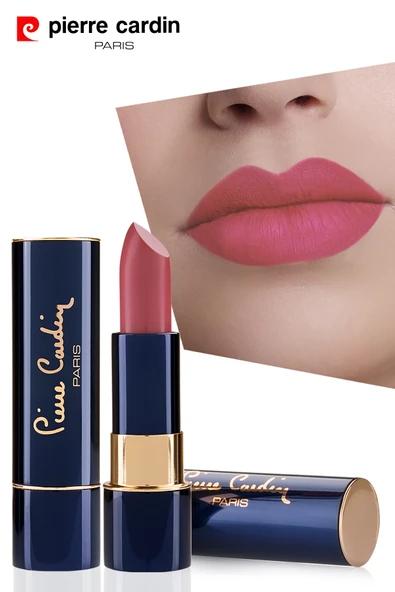 Pierre Cardin Matte Rouge Mat Ruj - Charming Peach - Resim 7
