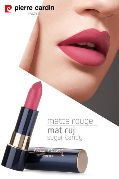 Pierre Cardin Matte Rouge Mat Ruj - Sugar Candy ürün görseli 1