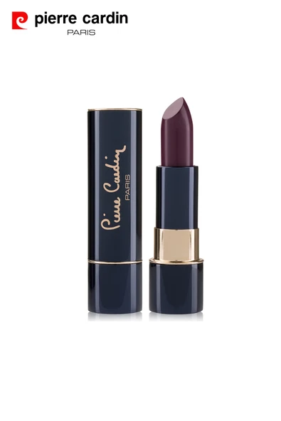 Pierre Cardin Matte Rouge Mat Ruj - Tempting Violet - Resim 5