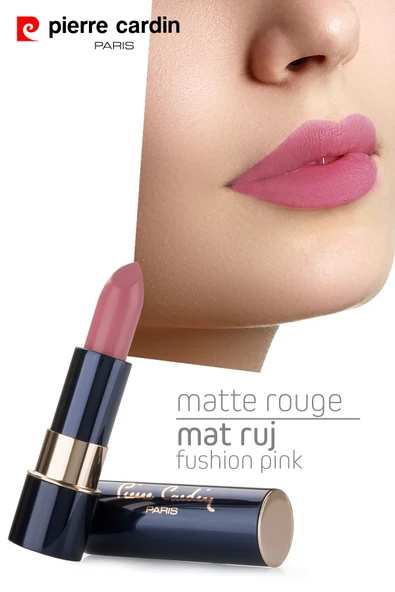 Pierre Cardin Matte Rouge Mat Ruj - Fushion Pink ürün görseli 1