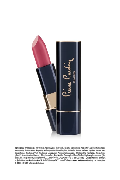 Pierre Cardin Matte Rouge Mat Ruj - Sugar Candy - Resim 10