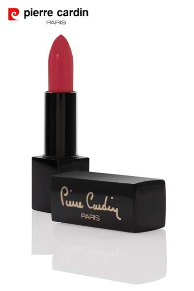 Pierre Cardin Retro Matte Lipstick  - Bright Red - 151 - Resim 7