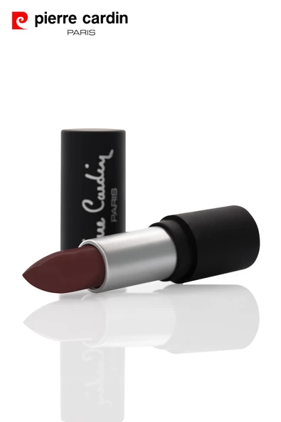 Pierre Cardin Matte Chiffon Touch Lipstick -Maroon -194 - Resim 5