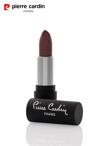 Pierre Cardin Matte Chiffon Touch Lipstick -Maroon -194 - Resim 6