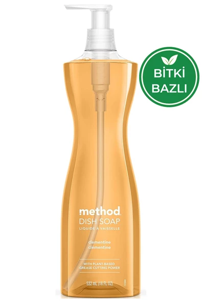 Method Clementine Elde Bulaşık Deterjanı 532ML ürün görseli 1