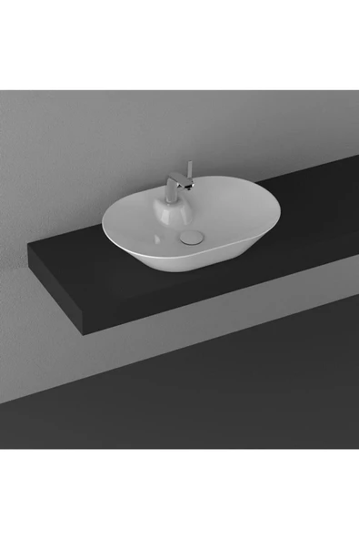 İsvea Sistema Y Soft Tezgahüstü 60 Cm Lavabo ürün görseli 1