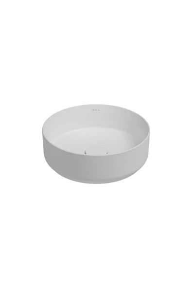 İsvea Isvea Infinity Tezgah Üzeri Lavabo 36Cm Mat Beyaz ürün görseli 1