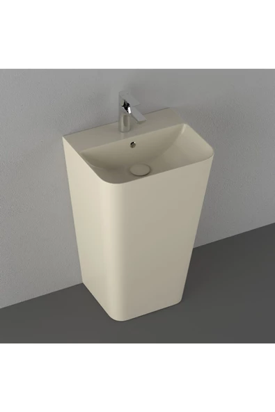 İsvea Isvea Sott'Aqua 50 Cm Monoblok Lavabo - Fildişi ürün görseli 1