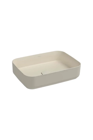 İsvea Isvea Infinity Tezgah Üzeri Lavabo 50Cm Fil Dişi ürün görseli 1