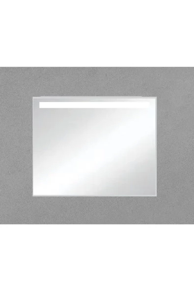 İsvea Isvea 80 Cm M4 Profil Çerçeveli Ayna (Kumlamalı, Ledli) Kumlama Kısmında Led Vardır ürün görseli 1