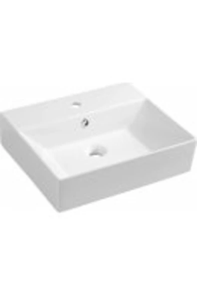 İsvea Isvea Sistema Z Dolap Uyumlu Tezgah Üstü Lavabo 51 Cm 10Sf50051 ürün görseli 1
