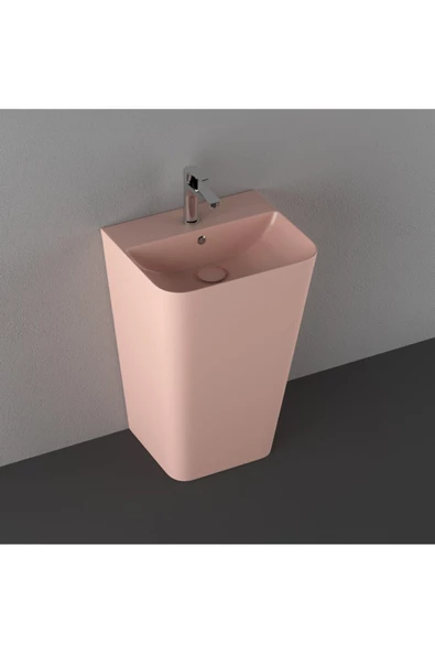 İsvea Isvea Sott'Aqua 50 Cm Monoblok Lavabo - Somon ürün görseli 1