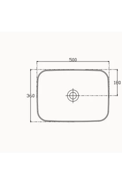 İsvea Isvea Infinity Tezgah Üstü Lavabo 50 Cm - Resim 3