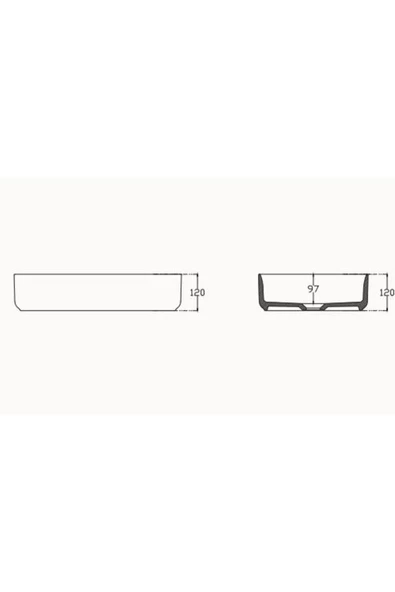 İsvea Isvea Infinity Tezgah Üstü Lavabo 55 Cm - Resim 3