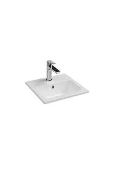 İsvea İsvea Sistemat Compacto 40X36 Cm Mobilya Uyumlu Mini Lavabo 10Sl50040 ürün görseli 1