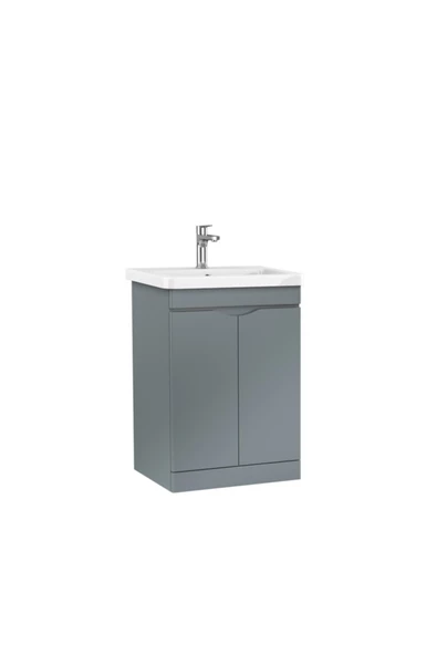İsvea Isvea Neo  Lavabo Dolabı Gri 60 Cm ürün görseli 1