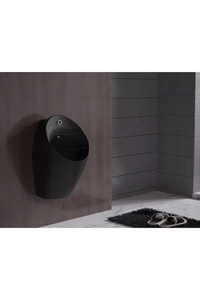İsvea İnfinity Sensoclean Mat Siyah Sensörlü / Fotoselli Pisuvar ürün görseli 1