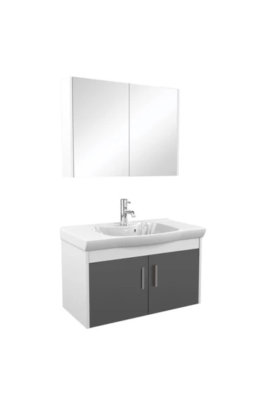Ece Banyo Gama 90 Cm Banyo Dolabı - Resim 2