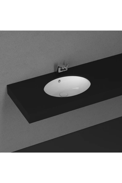 İsvea Soluzione Tezgahaltı Lavabo 57 Cm ürün görseli 1
