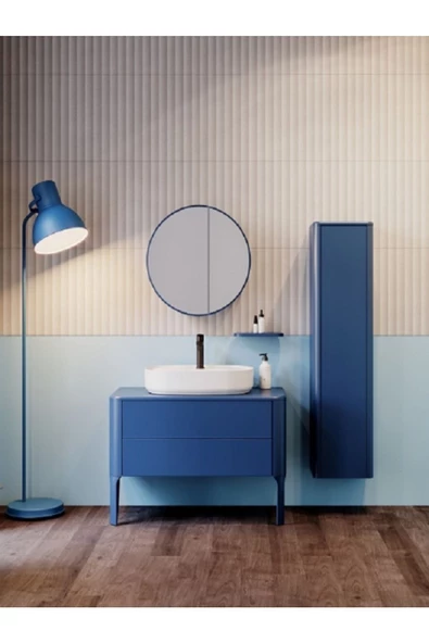 İsvea Sogno 100 Cm Banyo Dolabı (Yan Dolap Hariç) ürün görseli 1