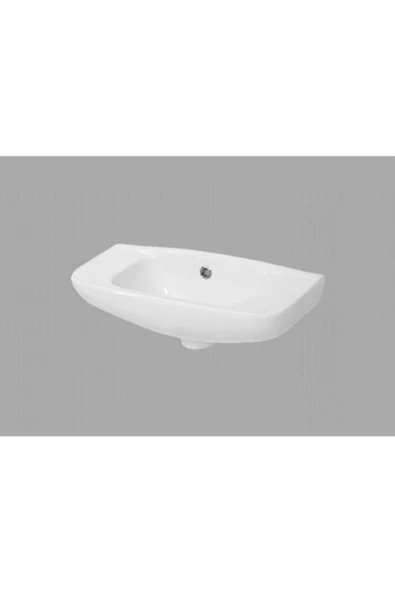 Ece Banyo Ece Tek Parça Lavabo 22x51 (Deliksiz) (10Tp70051Ec-Ds) ürün görseli 1