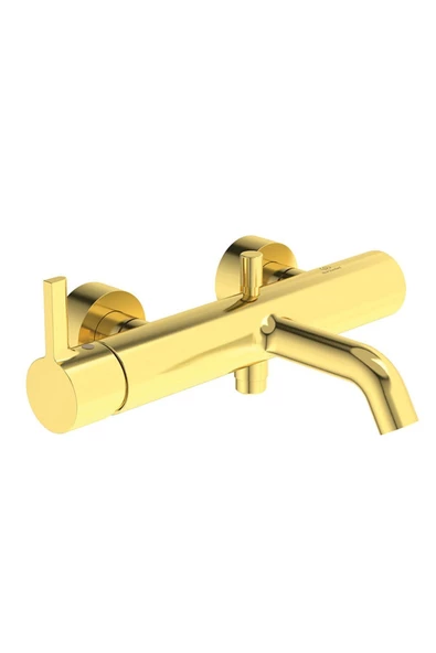 İdeal Standard Joy Banyo Bataryası Fırçalanmış Altın ürün görseli 1