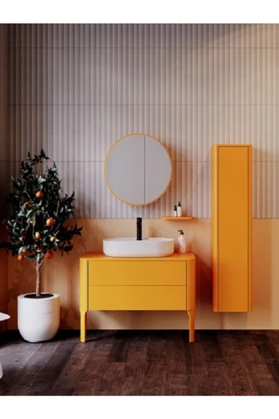 İsvea Sogno 100 Cm Banyo Dolabı (Yan Dolap Hariç) ürün görseli 1