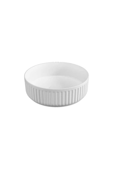 İsvea Tezgah Üzeri Lavabo 36Cm Mat Beyaz ürün görseli 1