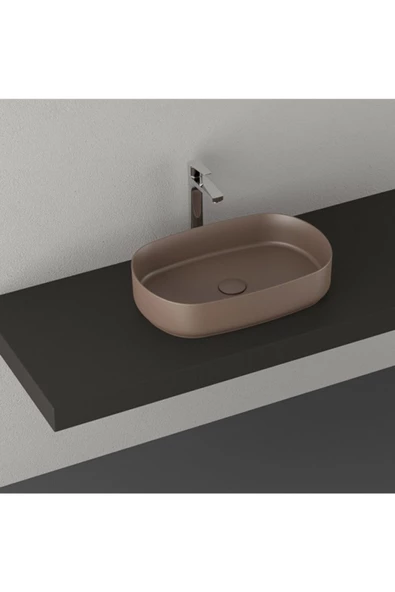 İsvea Isvea Infinity  Tezgahüstü Lavabo 55 Cm ürün görseli 1