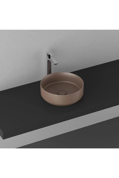 İsvea Infinity Vizon 36 Cm Tezgahüstü Lavabo ürün görseli 1