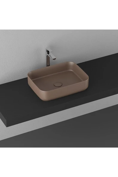 İsvea Isvea Infinity 50 Cm Tezgahüstü Lavabo-Vizon ürün görseli 1