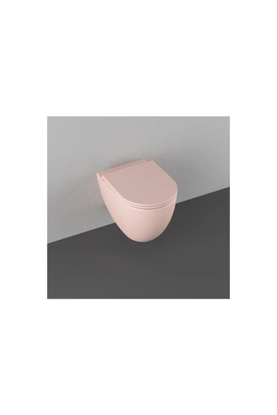İsvea Kf Durplast Klozet Kapağı Yavaş Kapanır Slim Somon 40Kf0541I-S (Sadece Kapak) ürün görseli 1