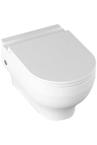 İsvea Kf Dp Klozet Kap.Smartfixplus Yvş.Kpn. T.Çıkar Slim Beyaz 40Kf0200I-S ürün görseli 1