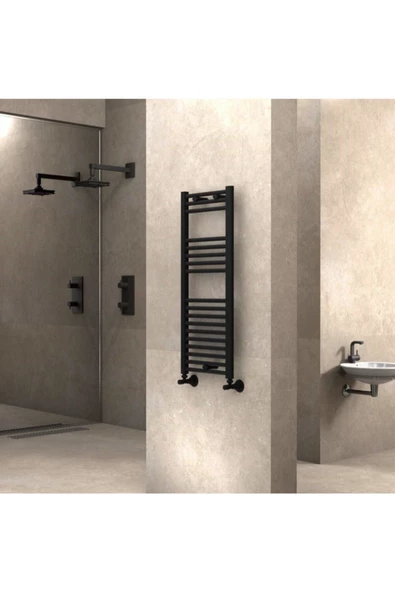 Radiva Banyo Ve Mutfak Için Havlupan 400X1000 Düz Mat Siyah ürün görseli 1