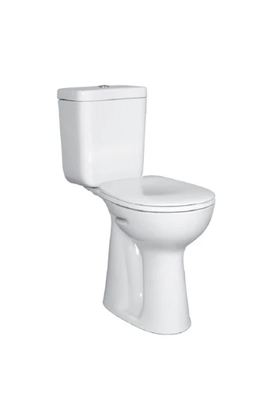 Ece Banyo Engelli Alttan Çıkışlı Klozet Rezervuar Takım ürün görseli 1