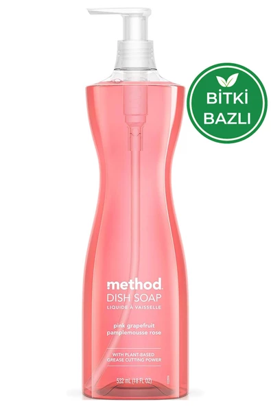 Method Pink Grapefruit Elde Bulaşık Deterjanı 532ML ürün görseli 1