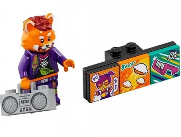 Lego 43101 Vidiyo Bandmates Series 1 - 7 Red Panda Dancer ürün görseli 1