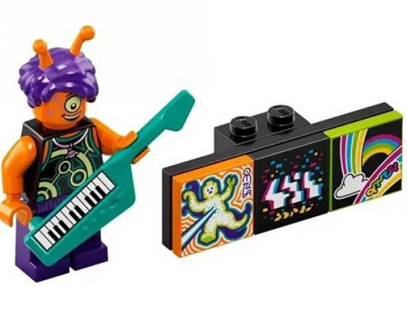 Lego 43101 Vidiyo Bandmates Series 1 - 9 Alien Keytarist ürün görseli 1