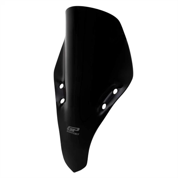 GP KOMPOZİT SR250  2020-2024 UYUMLU ÖN CAM SİYAH 42cm ürün görseli 1