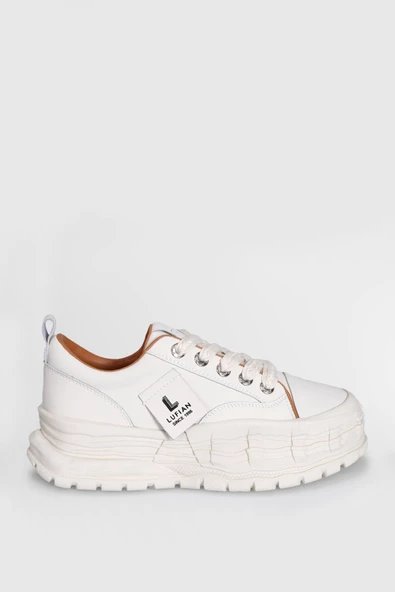 Lufian Kadın Zeta Sneaker Ayakkabı Beyaz 121230002 ürün görseli 1