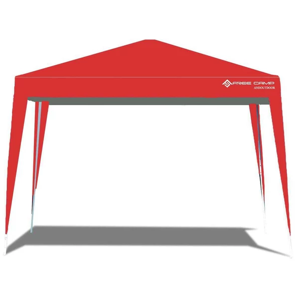 FreeCamp Palencia AND1027 240x240cm Polyester Tente-KIRMIZI ürün görseli 1